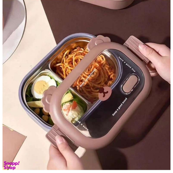 ظرف غذا کودک مدل تدی خرس