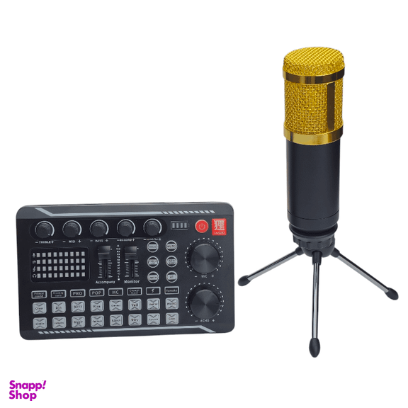 میکروفون کندانسر مدل Bm800 با کارت صدای Tanuki F998