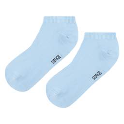جوراب ساق کوتاه زنانه سرژه مدل 255161 رنگ آبی روشن