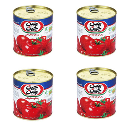رب گوجه فرنگی چین چین وزن 800 گرم بسته 4 عددی