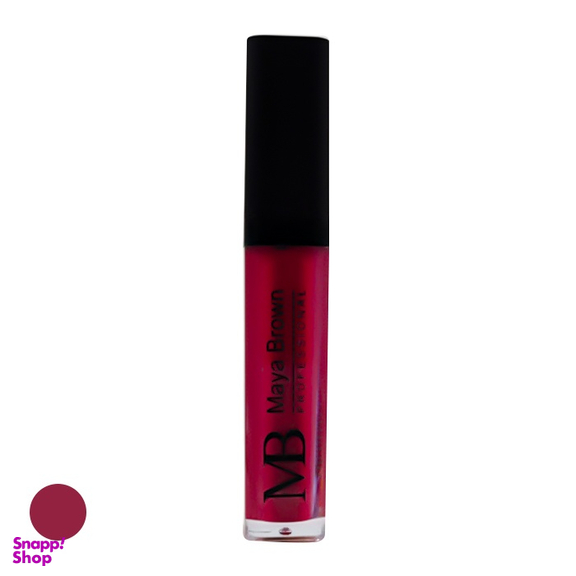 رژ لب مایع مات مایا براون مدل پروفشنال شماره 02