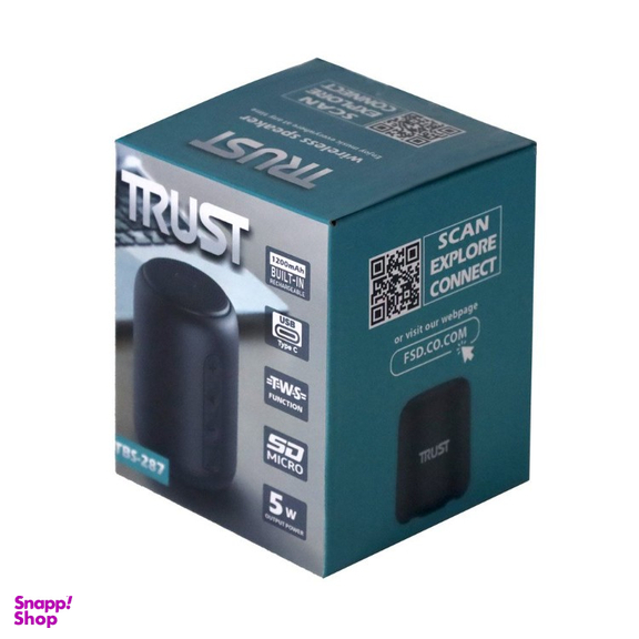 اسپیکر بلوتوثی قابل حمل تراست مدل TBS-287