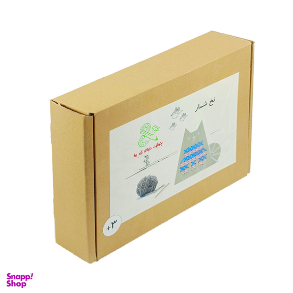 بازی آموزشی نیمو چوبک مدل نخ شمار خرس کد 37286