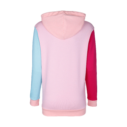 هودی اسپرت لوینت مدل کالرفول کد 6242 رنگ زمینه صورتی پاستیلی