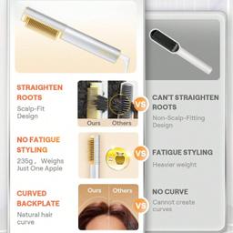 برس حرارتی سه بعدی شیگلم هیر مدل Sleek Chic