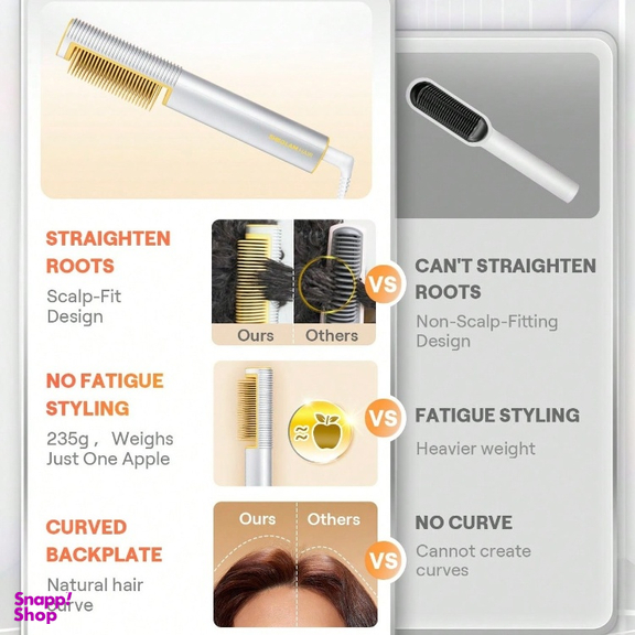 برس حرارتی سه بعدی شیگلم هیر مدل Sleek Chic