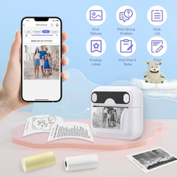 پرینتر لیبل زن ناب سل مدل پرتابل حرارتی شارژی کد NAAB-BL001