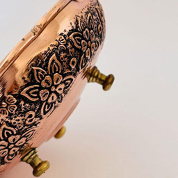 ست ۶ پارچه پیاله مسی مدل ZH321.16