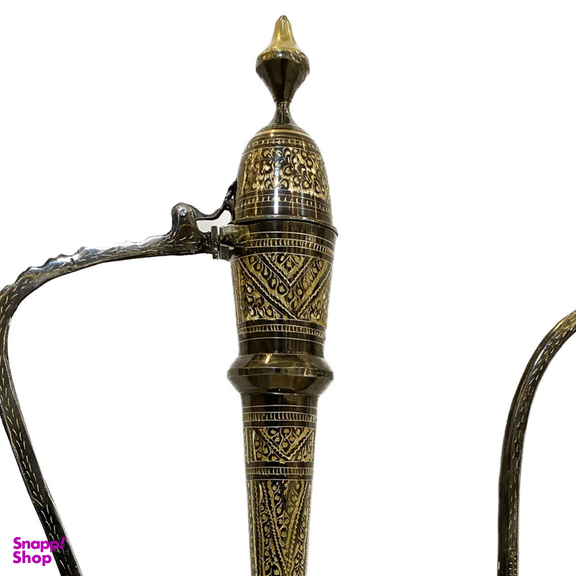 گلاب پاش برنجی مدل سیاه قلم کد 2185