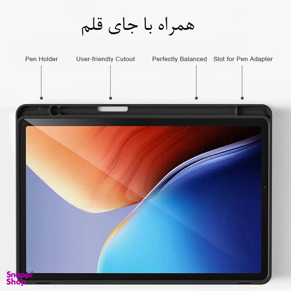 کیف کلاسوری اپیکوی مدل Smart مناسب برای تبلت سامسونگ Galaxy Tab A9 Plus