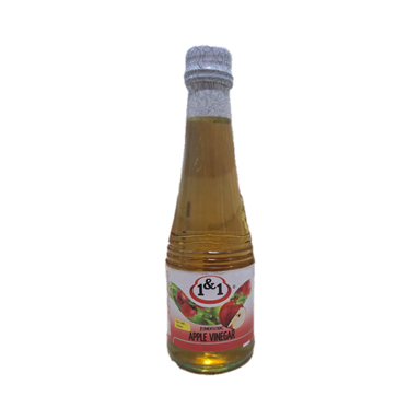 سرکه سیب یک و یک حجم ۵۰۰ میلی لیتر