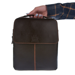 کیف دوشی مردانه رویال چرم کد W64