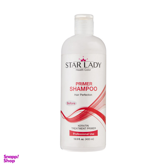 شامپو تقویت کننده مو استار لیدی مدل primer حجم 400 میلی لیتر
