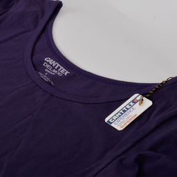 کراپ‌ تیشرت آستین بلند زنانه کانتکس مدل 249014503 رنگ بنفش