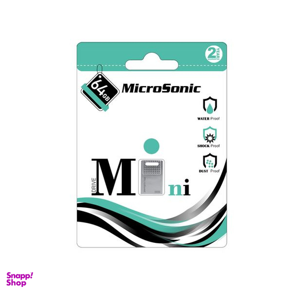 فلش مموری میکروسونیک مدل mini drive ظرفیت 64 گیگابایت