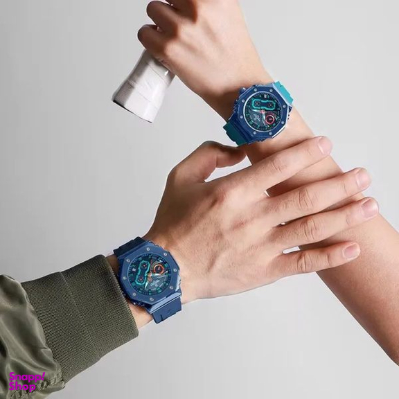 ست ساعت مچی عقربه ای زنانه و مردانه نیوی فورس مدل NF8035BEBE