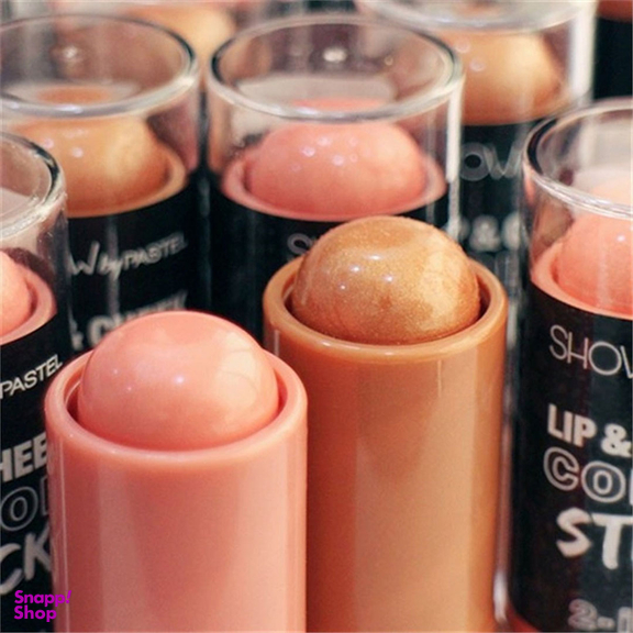 رژگونه و رژلب پاستل مدل Lip & Cheek شماره 416