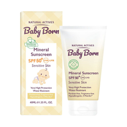 کرم ضدآفتاب مینرال بیبی بورن +SPF 50 حجم 40 میلی لیتر