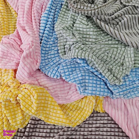 پتو مسافرتی یک نفره مدل حبه ای سایز 150×200 سانتی متر