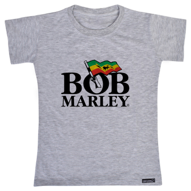 تیشرت آستین کوتاه دخترانه 27 مدل Bob Marley کد MH932