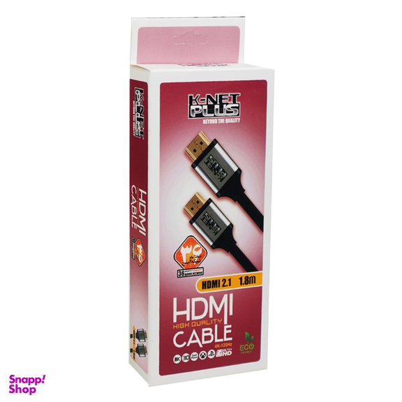 کابل 2.1 HDMI کی نت پلاس مدل KP-A130 طول 1.8 متر