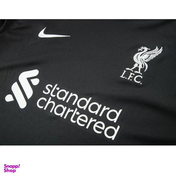 ست تیشرت و شلوارک ورزشی پسرانه مدل لیورپول Away 2025