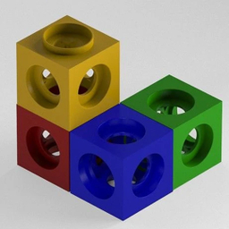 بازی آموزشی چینه مدل مکعب های ریاضی