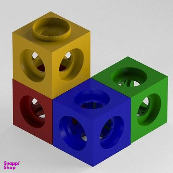 بازی آموزشی چینه مدل مکعب های ریاضی