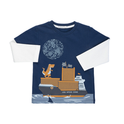 تیشرت آستین بلند پسرانه فیورلا مدل تایتانیک کد 34551