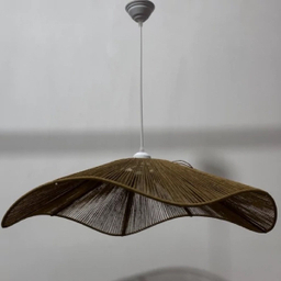 لوستر بافتنی نورهام مدل مکرومه کنفی دفرمه ۵۰