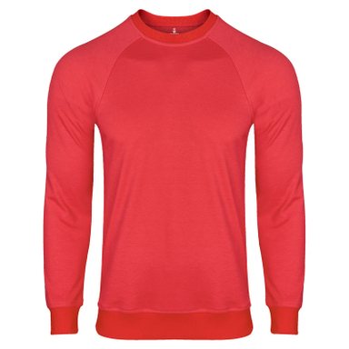 سویشرت مردانه ساروک مدل SMYGMReglan کد 02 رنگ قرمز