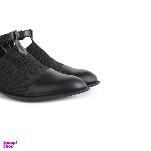 کفش رسمی زنانه چرم آگوست کد B 110077 رنگ مشکی