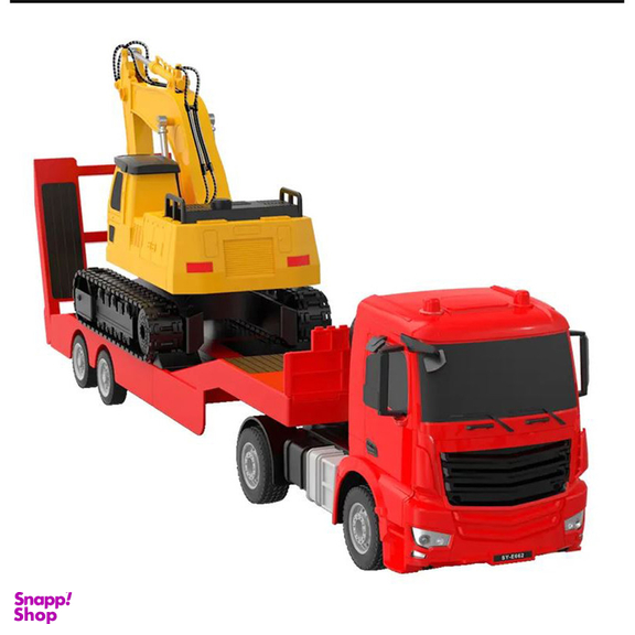 ماشین بازی کنترلی مدل کامیون مرسدس بنز حمل جرثقیل کد E663-003