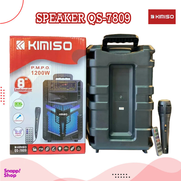 اسپیکر بلوتوثی قابل حمل کیمیسو مدل QS-7809