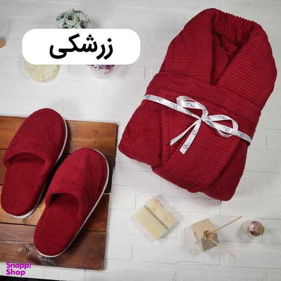 حوله پالتویی دنیز مدل روکو سایز 135 به همراه دمپایی