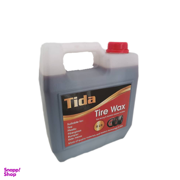 کنستانتره واکس لاستیک خودرو تیدا مدل wt4 حجم 4 لیتر