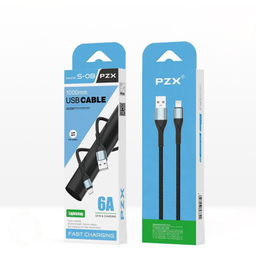 کابل تبدیل USB به Lightning پی زد ایکس مدل S-08