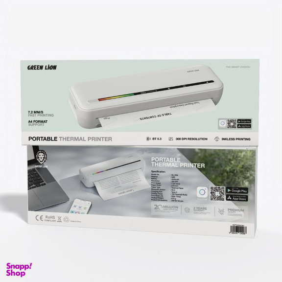 پرینتر حرارتی قابل حمل گرین لاین کد 2584