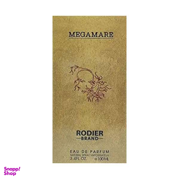 ادوپرفیوم مردانه رودیر مدل مگاماره حجم 100 میلی لیتر