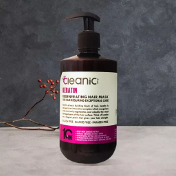 ماسک مو کلینیک کیندی مدل Keratin حجم 550 میلی لیتر
