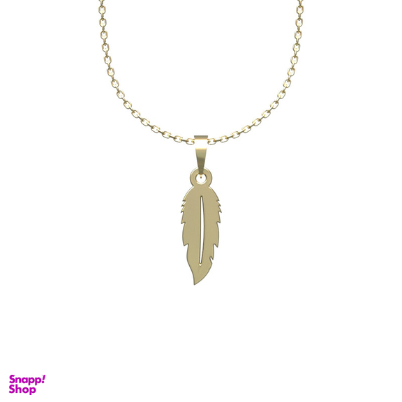 گردنبند طلا 18 عیار زنانه مدوپد مدل پر کد PP2-1-1192