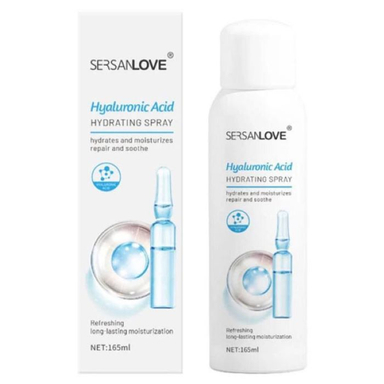 اسپری آبرسان صورت سرسان لاو مدل هیالورونیک اسید حجم 165 میلی لیتر