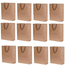 پاکت هدیه ساده کد K20 سایز 25×20 سانتی متر مجموعه 12 عددی