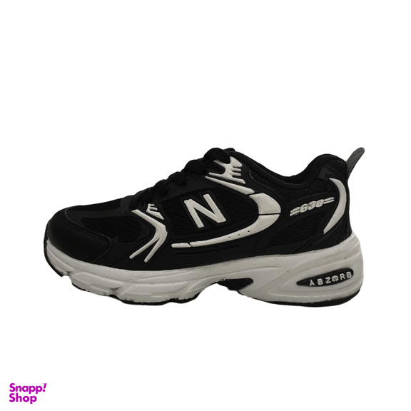کفش پیاده روی مدل نیوبالانس کد 630 رنگ مشکی سفید