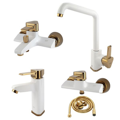 ست شیرآلات کسری مدل مهتاب مجموعه 5 عددی