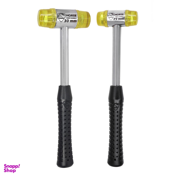 چکش فیبر هورس مدل MMA-2530MM-HR وزن 650 گرم مجموعه 2 عددی