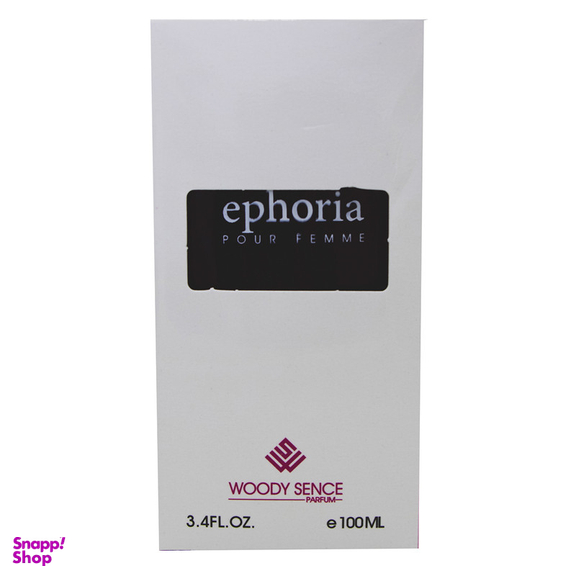 ادو پرفیوم زنانه وودی سنس مدل Euphoria حجم 100 میلیلیتر