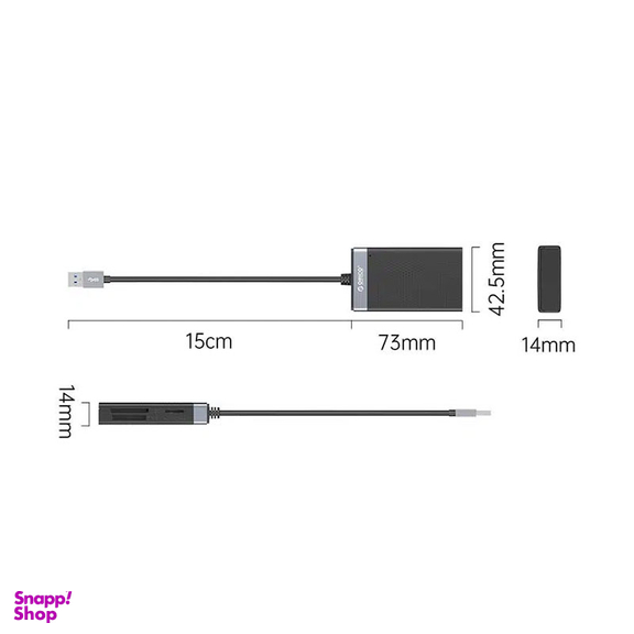 کارت خوان USB3.0 اوریکو مدل CL4T-A3