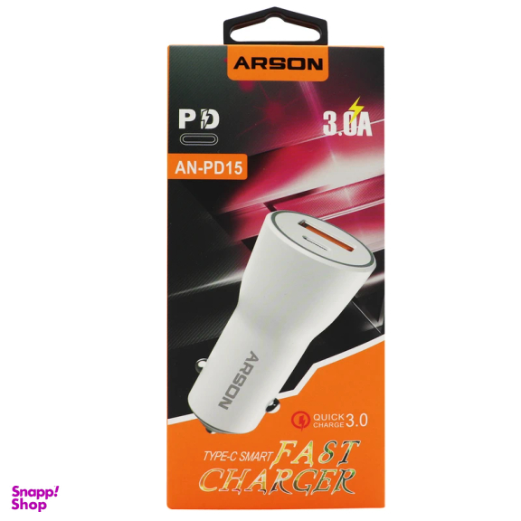 شارژر فندکی آرسون مدل AN-PD15