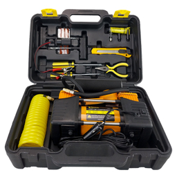 کمپرسور باد فندکی کربن مدل 12V مجموعه 15 عددی